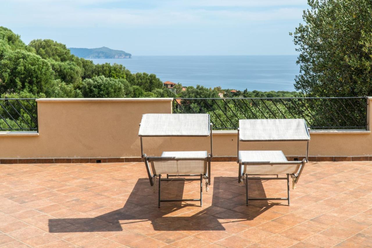 Ibisco Villa Pisciotta Bagian luar foto