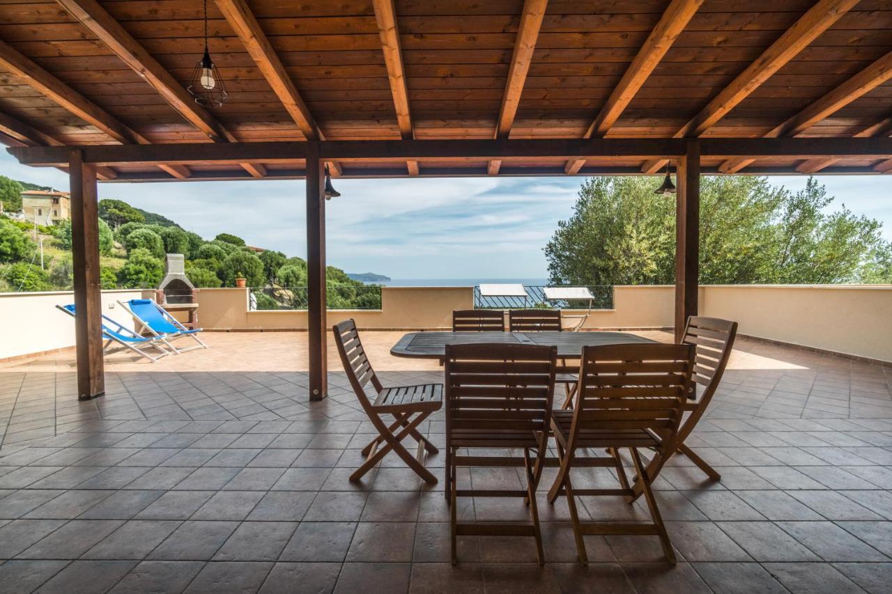Ibisco Villa Pisciotta Bagian luar foto
