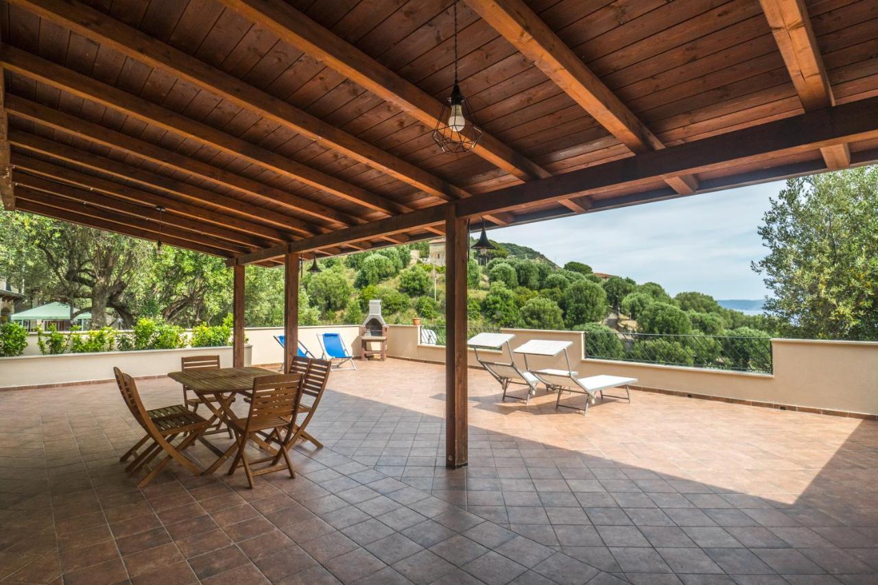Ibisco Villa Pisciotta Bagian luar foto